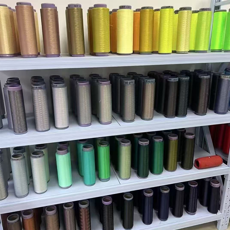 Colored Heavy Mesh Yarn DTY